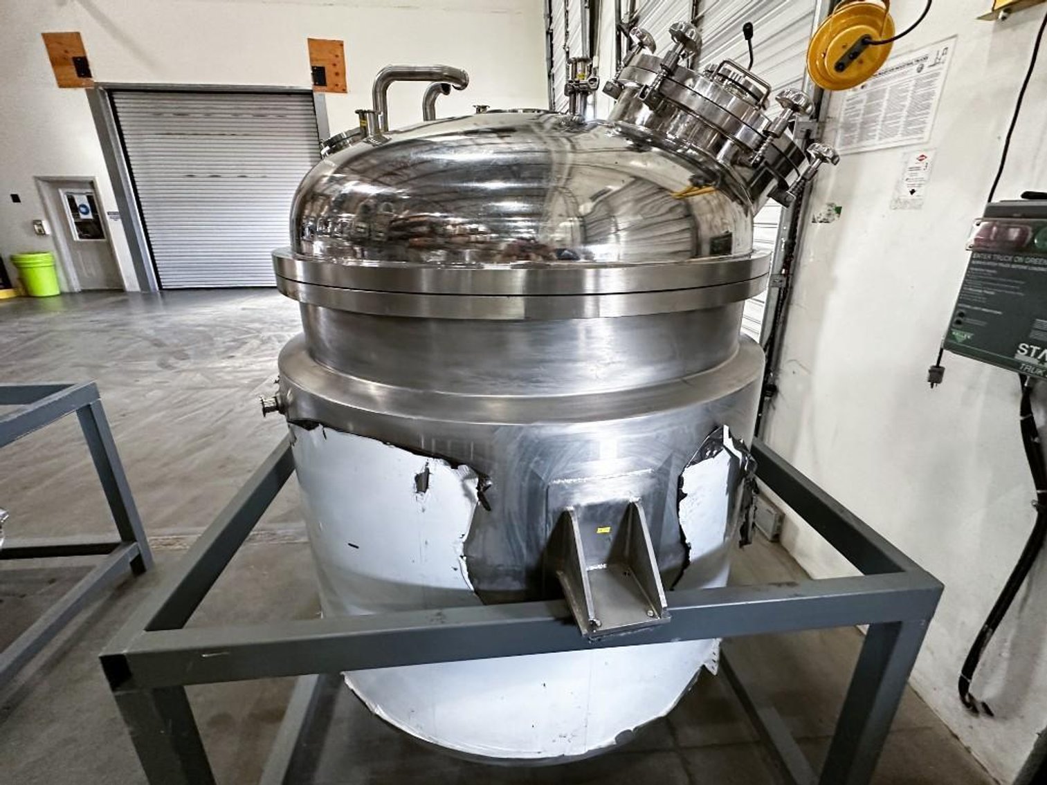 Image for MJK1929 NEW - 1000 Liter, SS, Fully Jacketed, Vacuum, Triple Motion Mixing Kettle