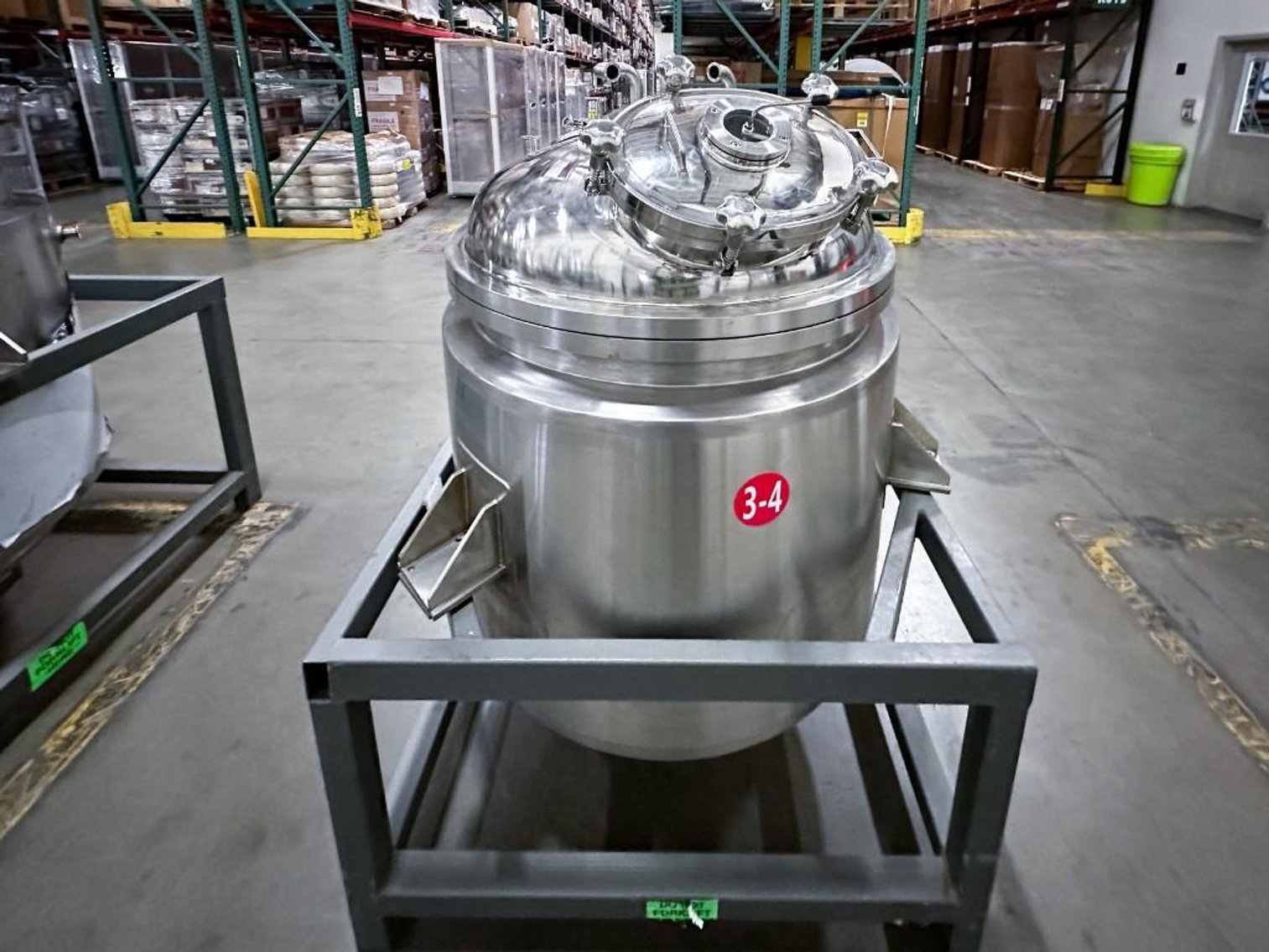 Image for MJK1930 NEW - 500 Liter, SS, Fully Jacketed, Vacuum, Triple Motion Mixing Kettle