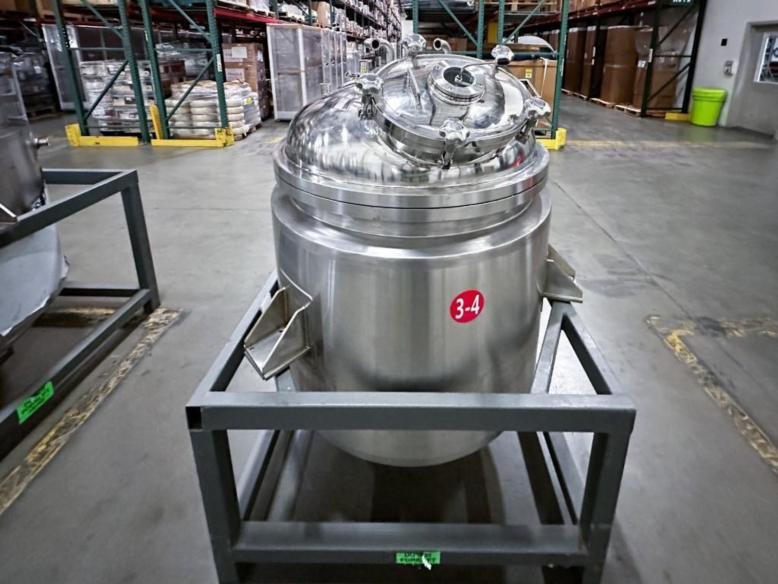 Image for MJK1930 NEW - 500 Liter, SS, Fully Jacketed, Vacuum, Triple Motion Mixing Kettle