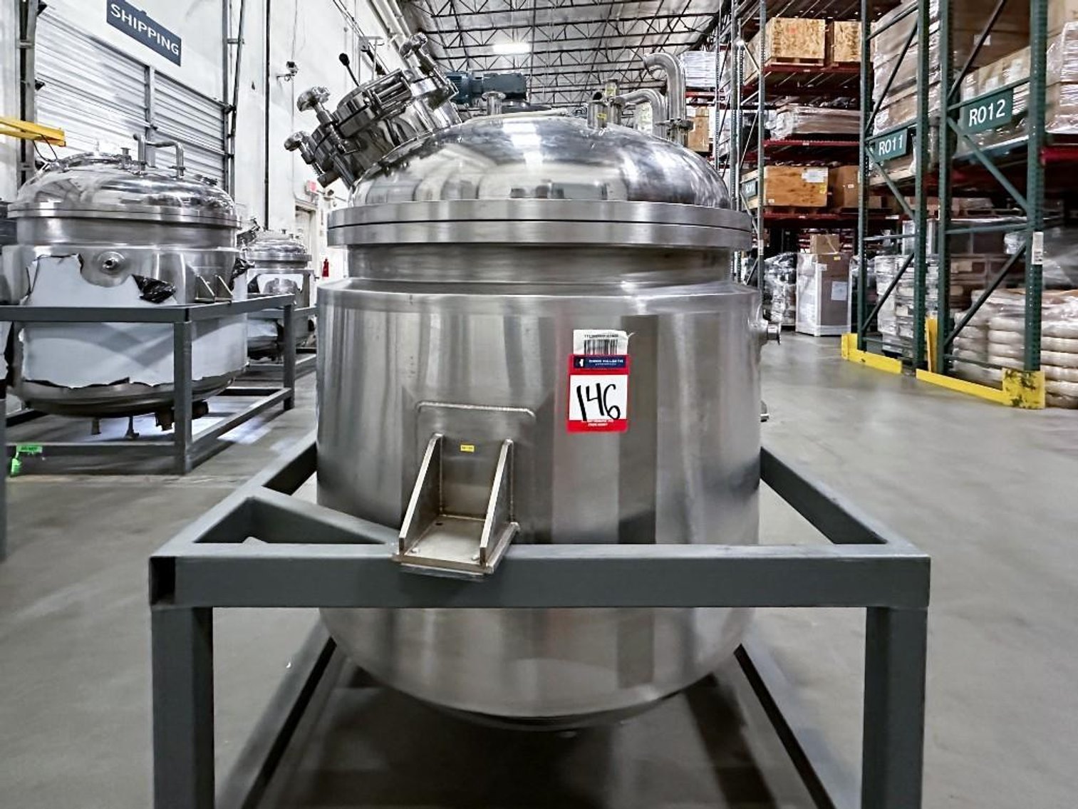 Image for MJK1930 NEW - 500 Liter, SS, Fully Jacketed, Vacuum, Triple Motion Mixing Kettle