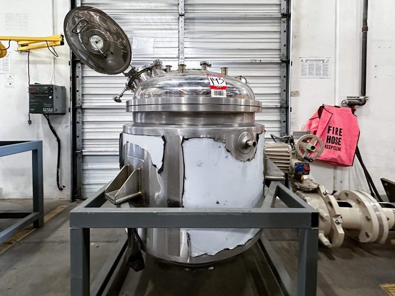 Image for MJK1931 NEW - 500 Liter, SS, Fully Jacketed, Vacuum, Triple Motion Mixing Kettle