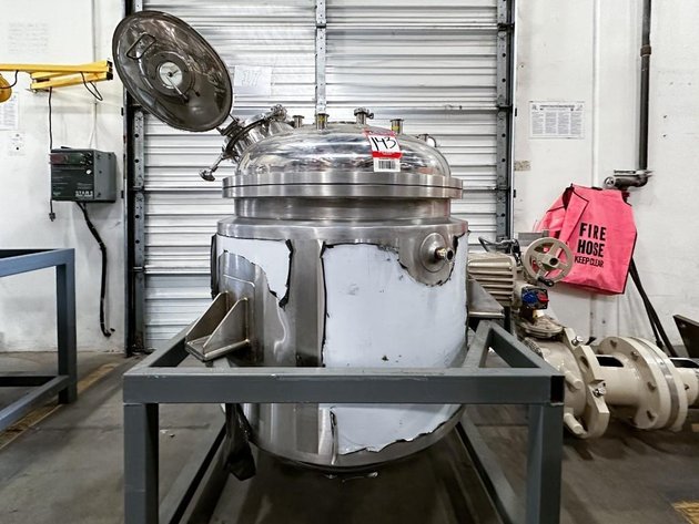 Image for MJK1931 NEW - 500 Liter, SS, Fully Jacketed, Vacuum, Triple Motion Mixing Kettle