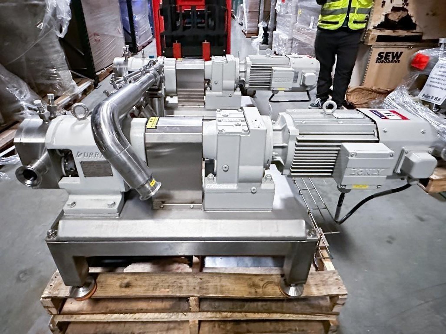 Image for MJK1933 NEW - Durrex Tri- LobePositive Displacement Pump System