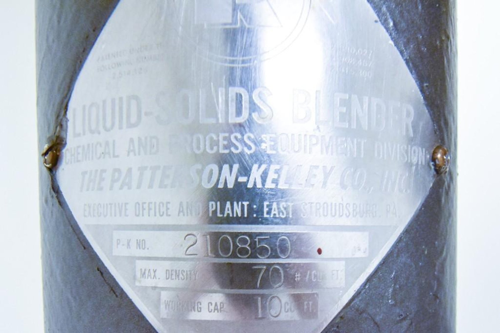 Image for ***SOLD*** MJK2043 Patterson Kelley 10 CU FT V- Blender