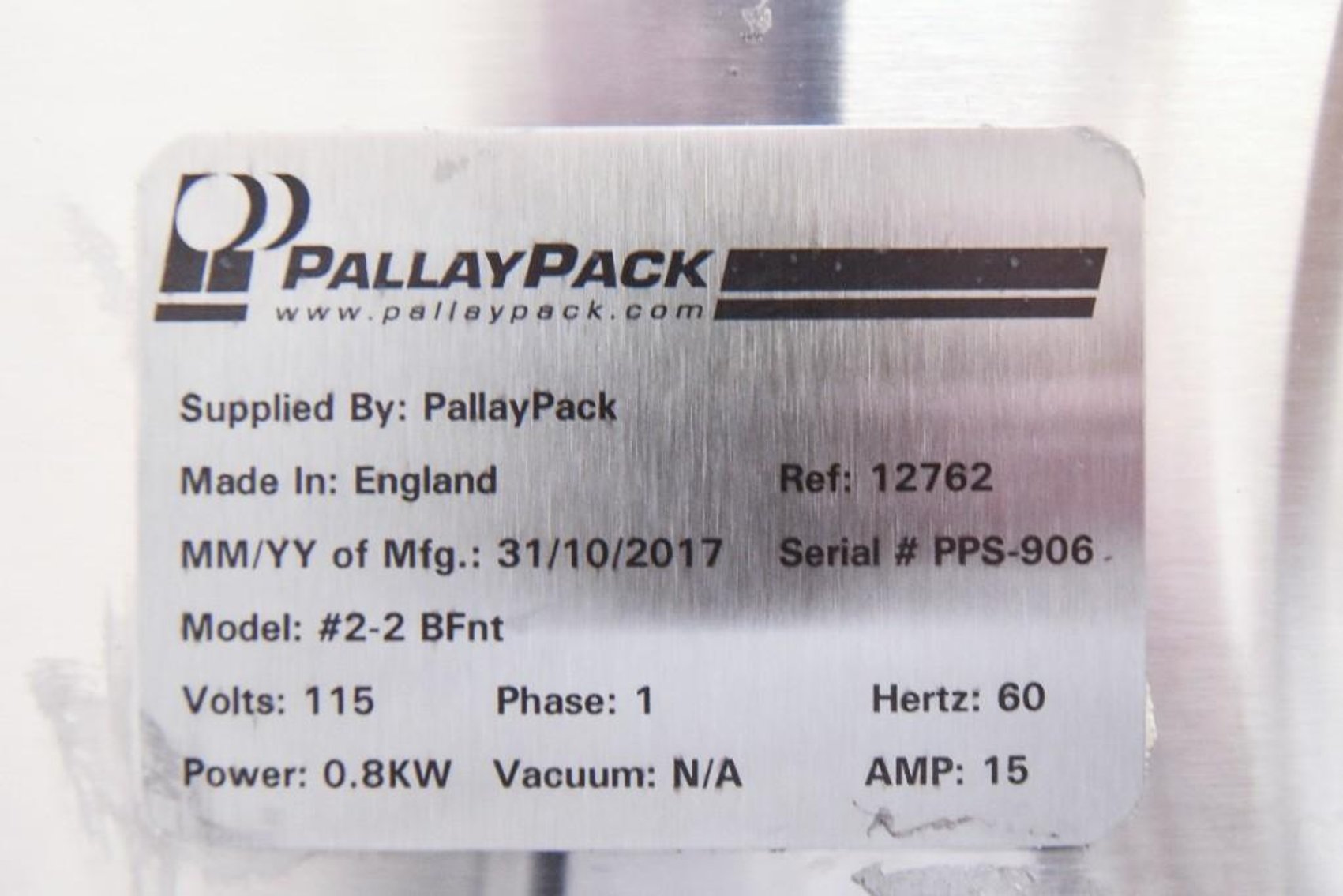 Image for MJK2044 Pallay Pack /Pharma Packaging System