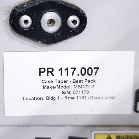 Image for ***SOLD*** MJK2046 Best Pack Brand Box Taper with Expandable Conveyor