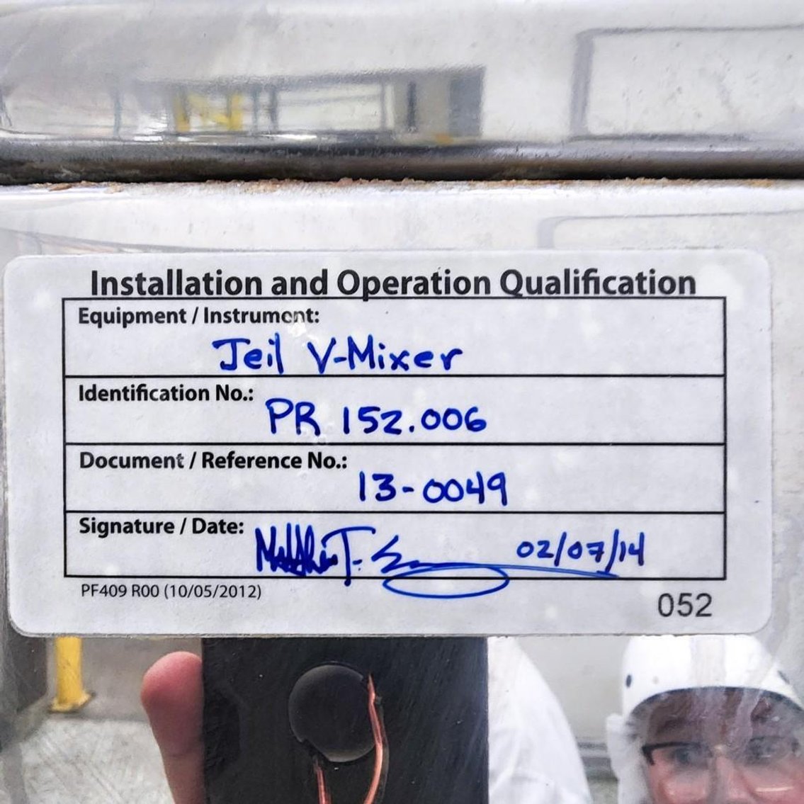 Image for MJK2050 70 Cubic Foot V- Blender