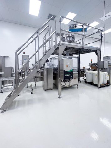 Image for ***SOLD***GUMMY COUNTER AND FILLING SYSTEM - WEIGHPACK PRIMOCOMBI, SPINDEXER ROTARY INDEX FILLING 