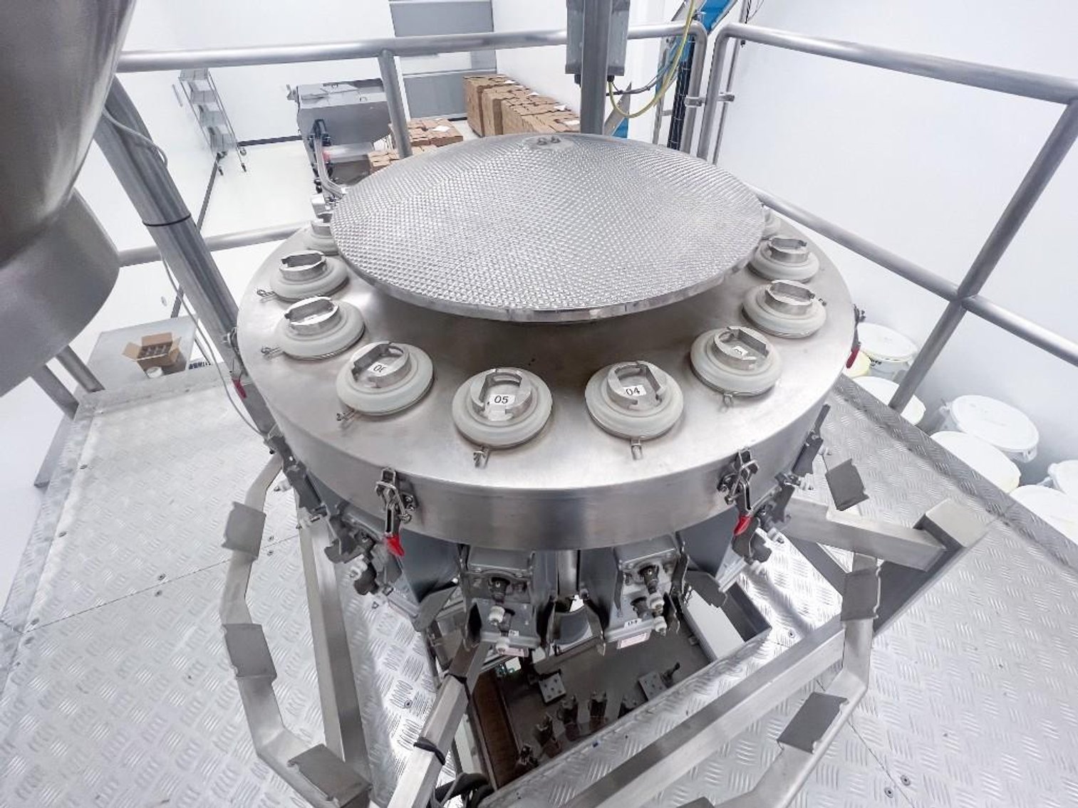 Image for ***SOLD***GUMMY COUNTER AND FILLING SYSTEM - WEIGHPACK PRIMOCOMBI, SPINDEXER ROTARY INDEX FILLING 