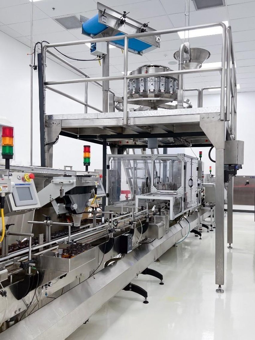 Image for ***SOLD***GUMMY COUNTER AND FILLING SYSTEM - WEIGHPACK PRIMOCOMBI, SPINDEXER ROTARY INDEX FILLING 