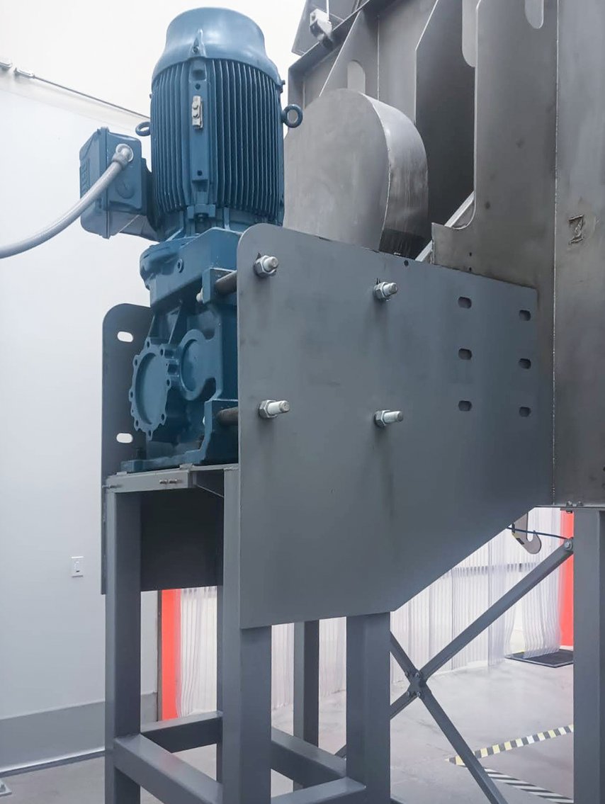 Image for ***SOLD***MJK2076 Tecnox/Ideal Solution 350-R Ribbon Blender 10,000L/350 CU FT