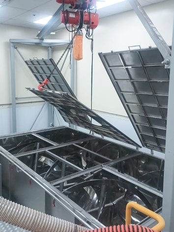 Image for ***SOLD***MJK2076 Tecnox/Ideal Solution 350-R Ribbon Blender 10,000L/350 CU FT