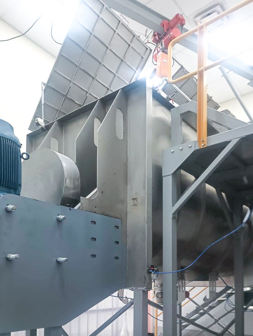 Image for ***SOLD***MJK2076 Tecnox/Ideal Solution 350-R Ribbon Blender 10,000L/350 CU FT