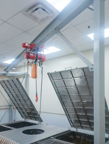 Image for ***SOLD***MJK2076 Tecnox/Ideal Solution 350-R Ribbon Blender 10,000L/350 CU FT