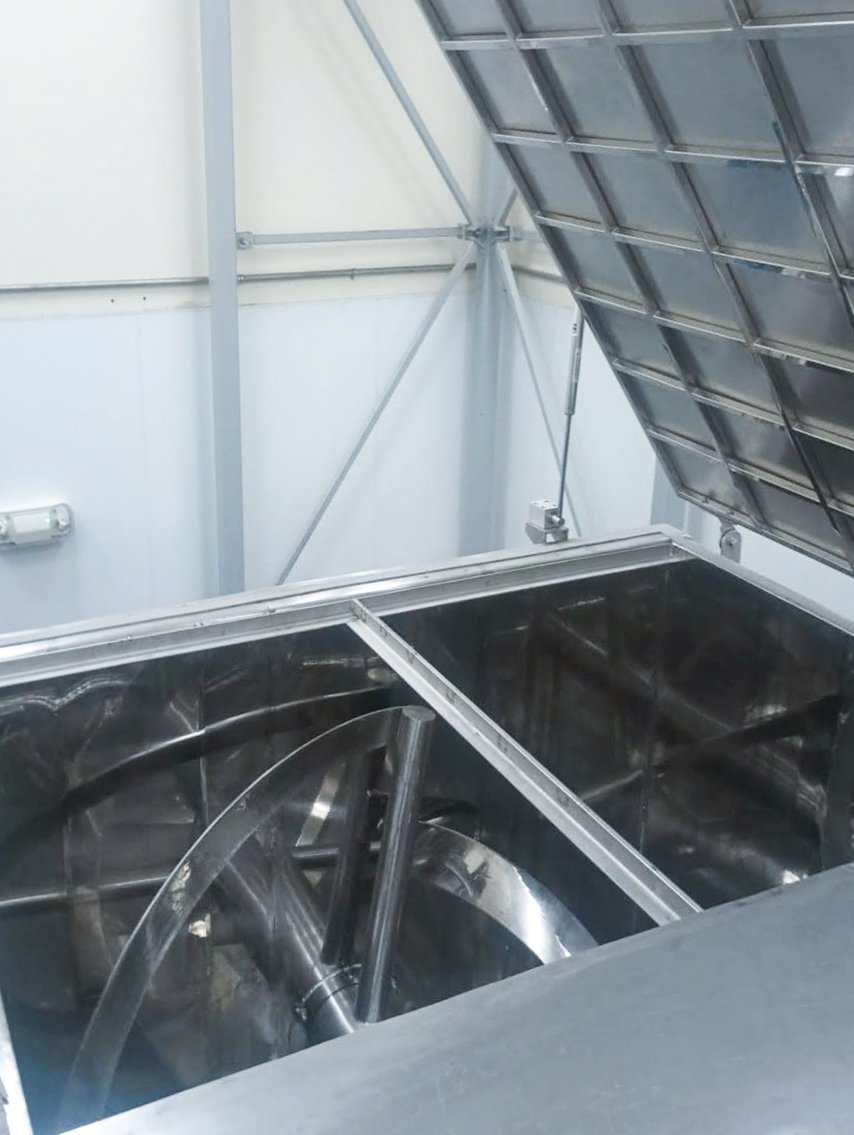 Image for ***SOLD***MJK2076 Tecnox/Ideal Solution 350-R Ribbon Blender 10,000L/350 CU FT