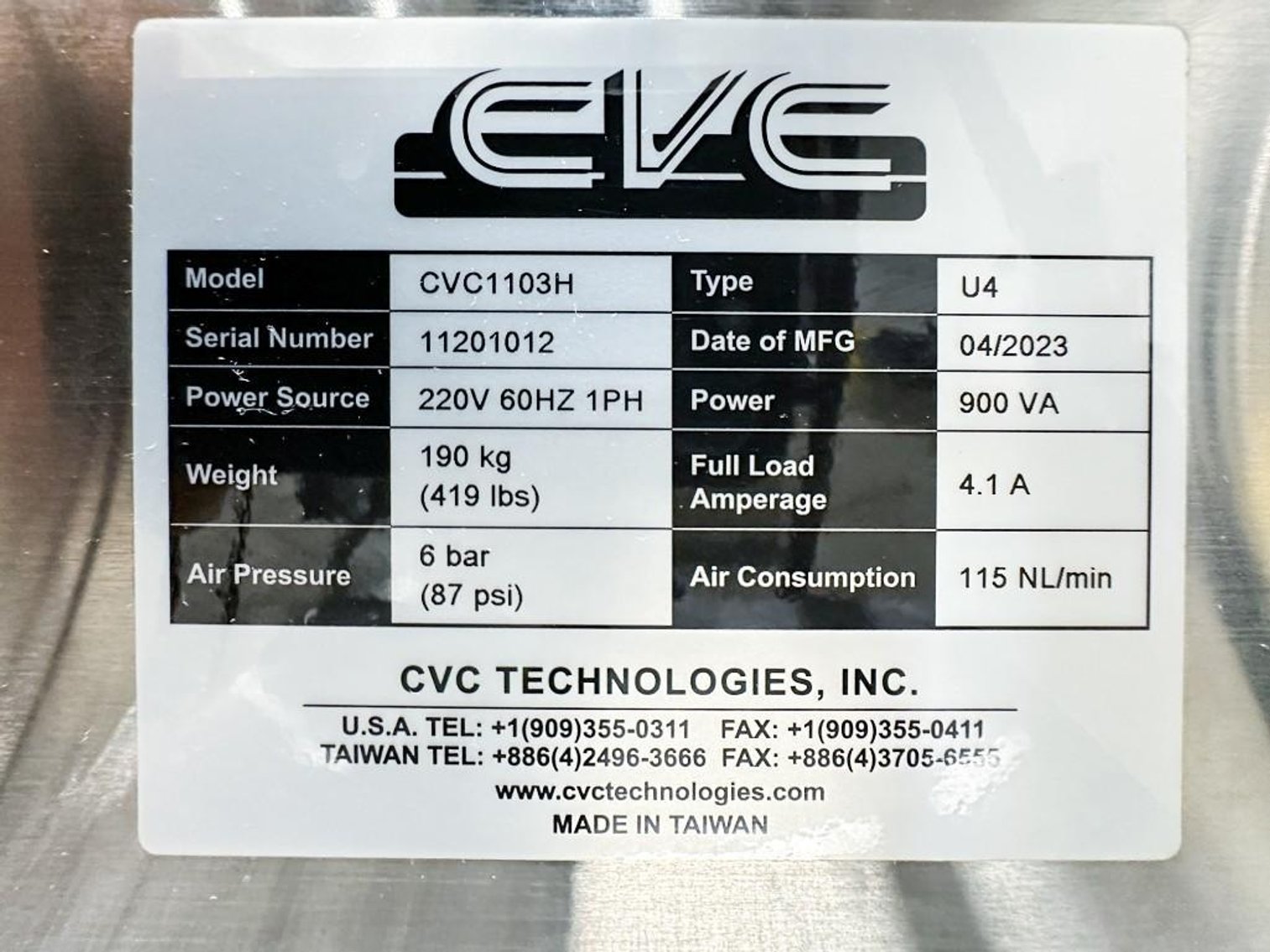 Image for ***SOLD*** MJK2078 CVC Desiccant Pouch Dropper CVC 1103H