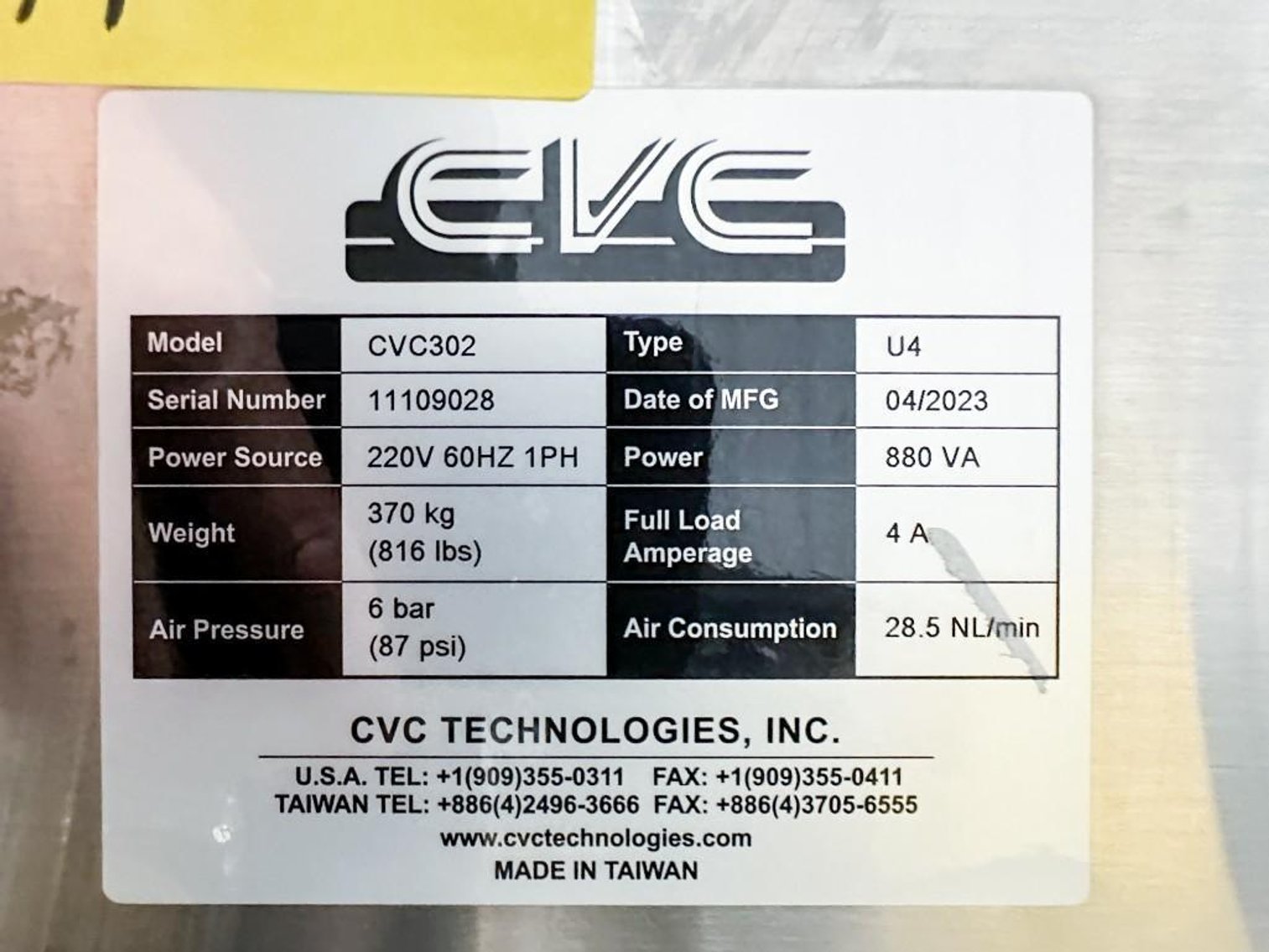 Image for ***SOLD*** MJK2080 CVC 302 Wrap Labeler