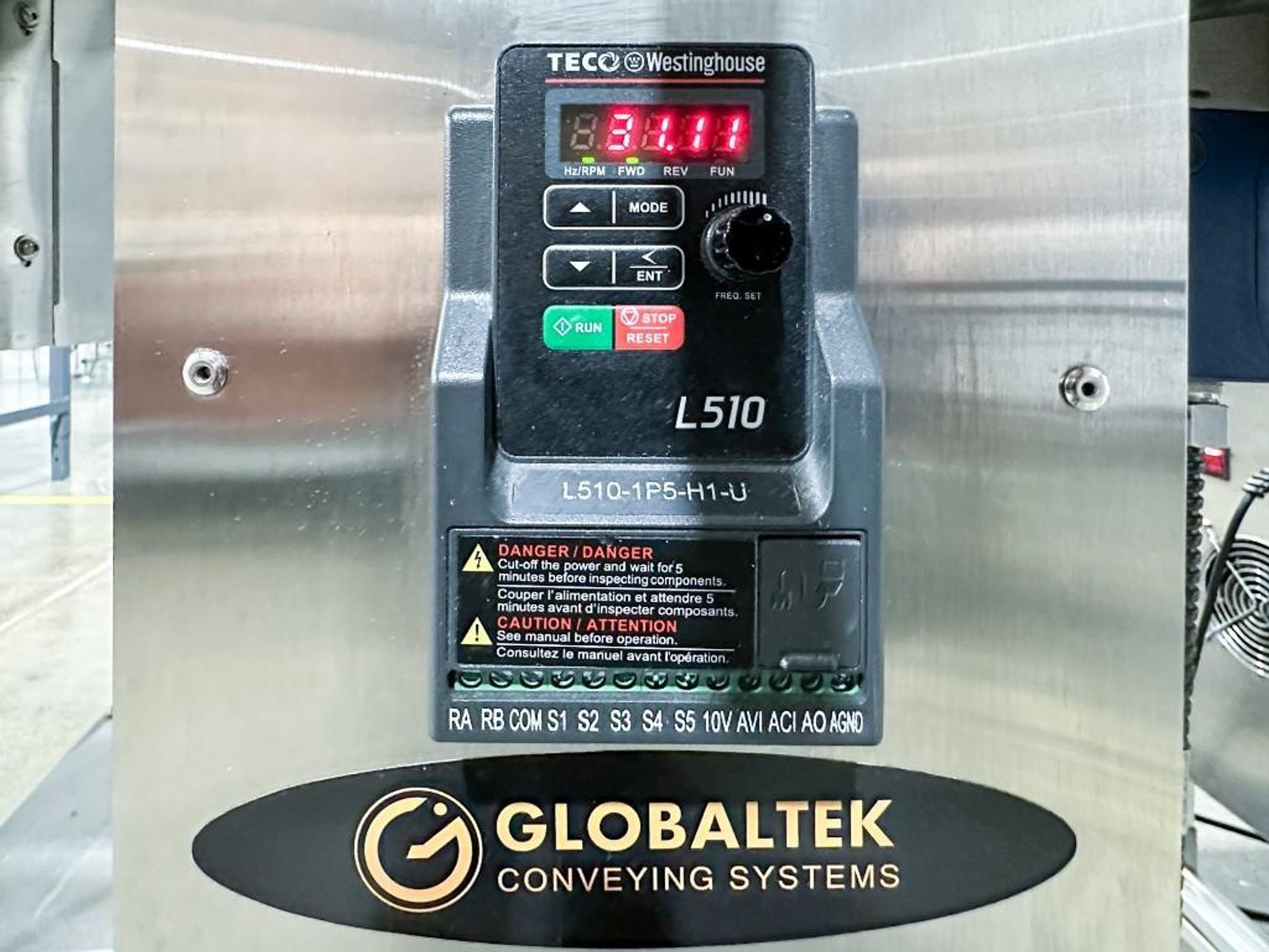 Image for **SOLD** MJK2090 Global Tech Gap Conveyor