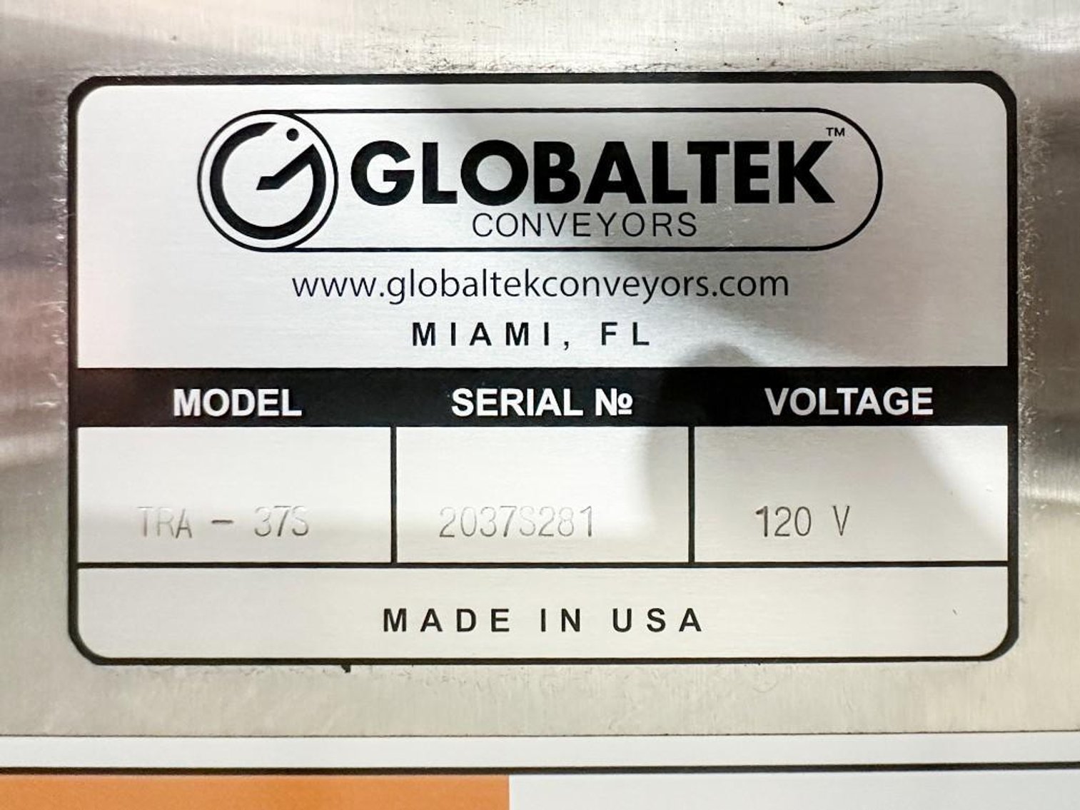 Image for **SOLD** MJK2090 Global Tech Gap Conveyor