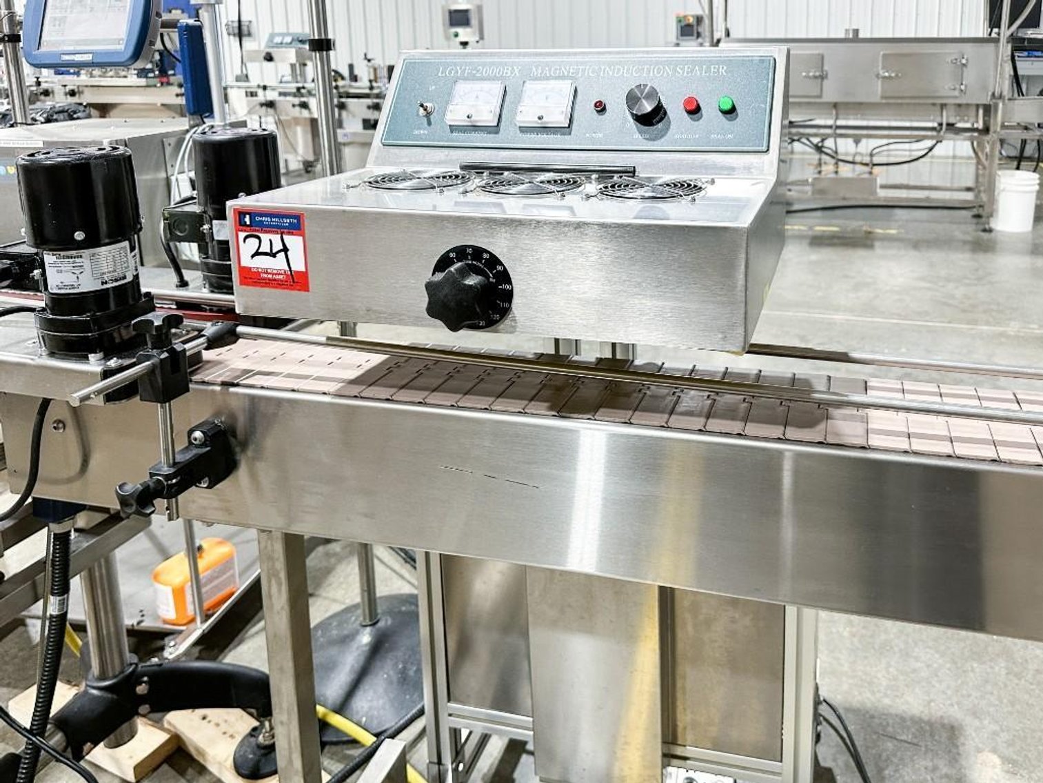 Image for **SOLD** MJK2091 LGYF – 2000 BX Magnetic Induction Sealer