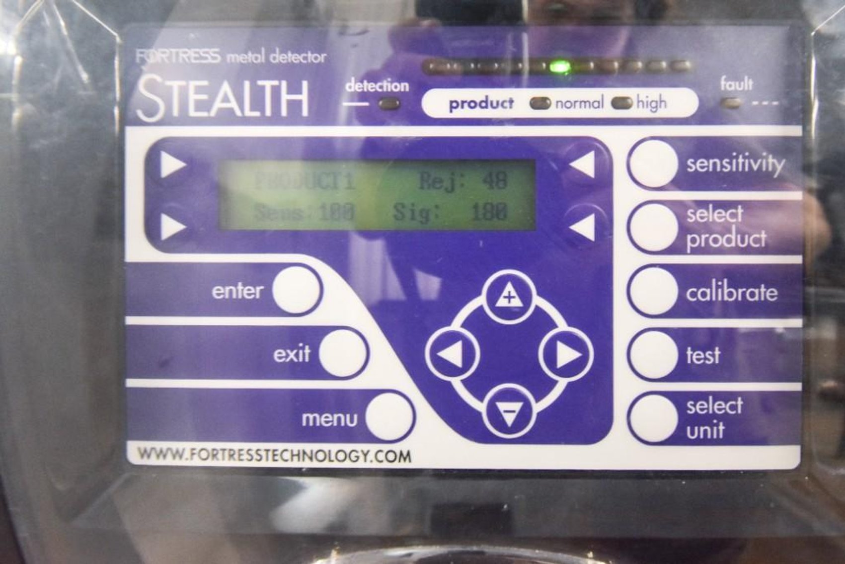 Image for MJK2095 Fortress Metal Detector w/ Rejection Station