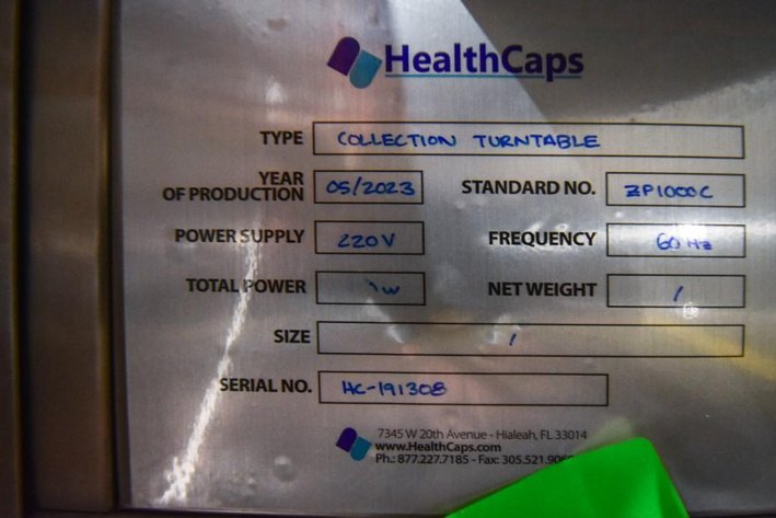 Image for **SOLD** MJK2093 Healthcaps Turntable 30