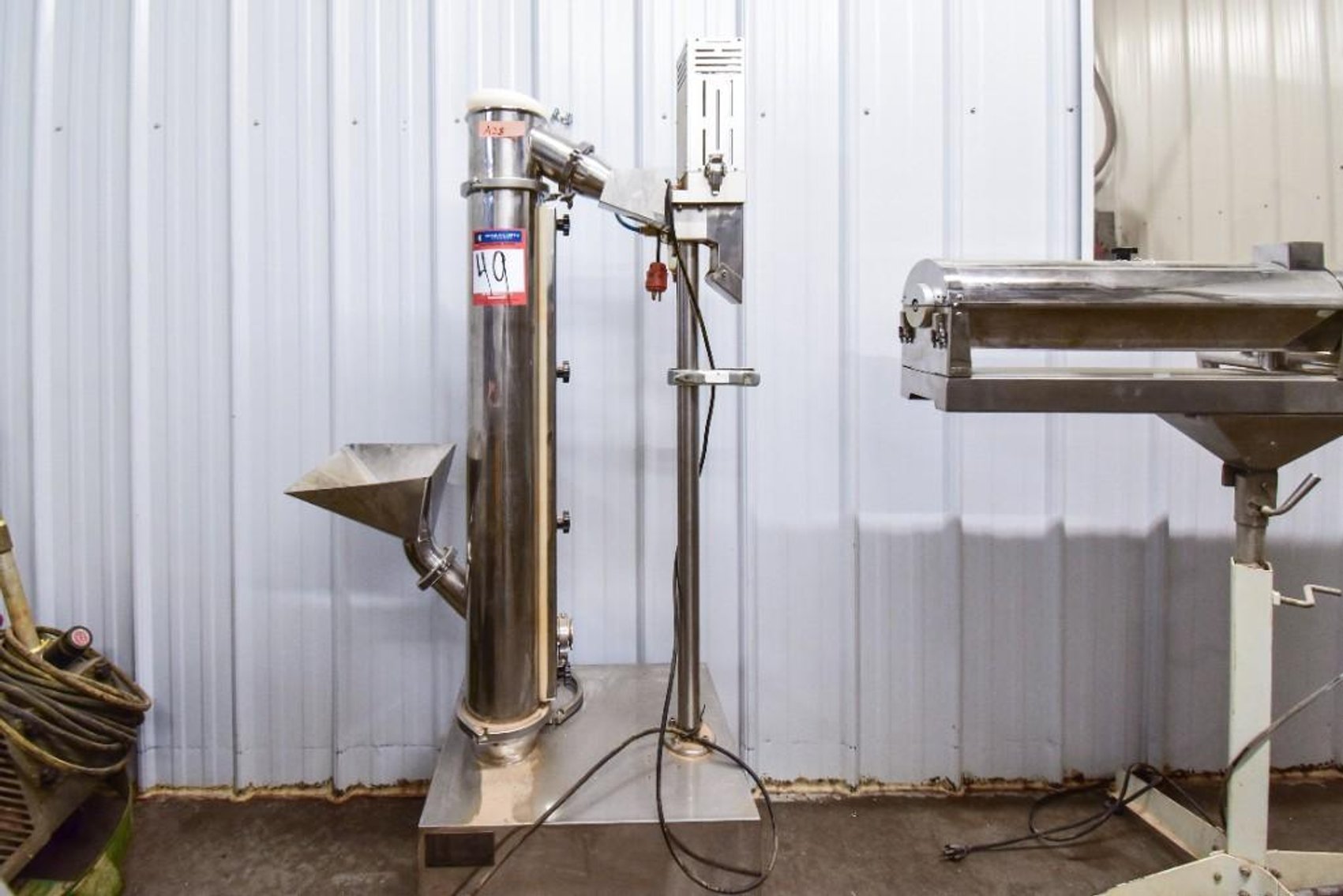 Image for ***SOLD** MJK2110 Vertical Capsule Polisher Empty Capsule Eliminator Station on machine