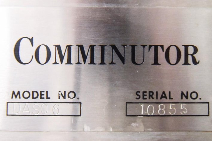 Image for MJK2111 Fitzmill Comminutor DASO6