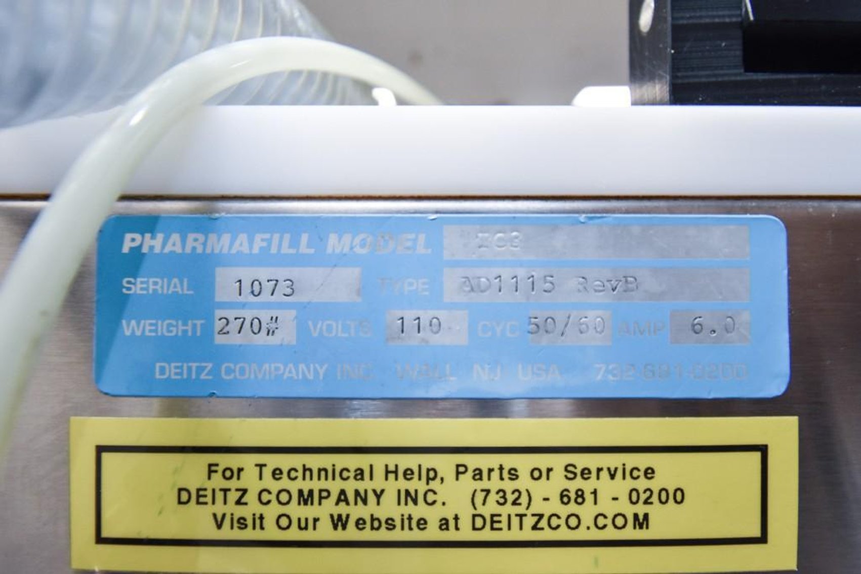 Image for ***SOLD*** MJK2132 Pharmafill TC3 Deitz Counter