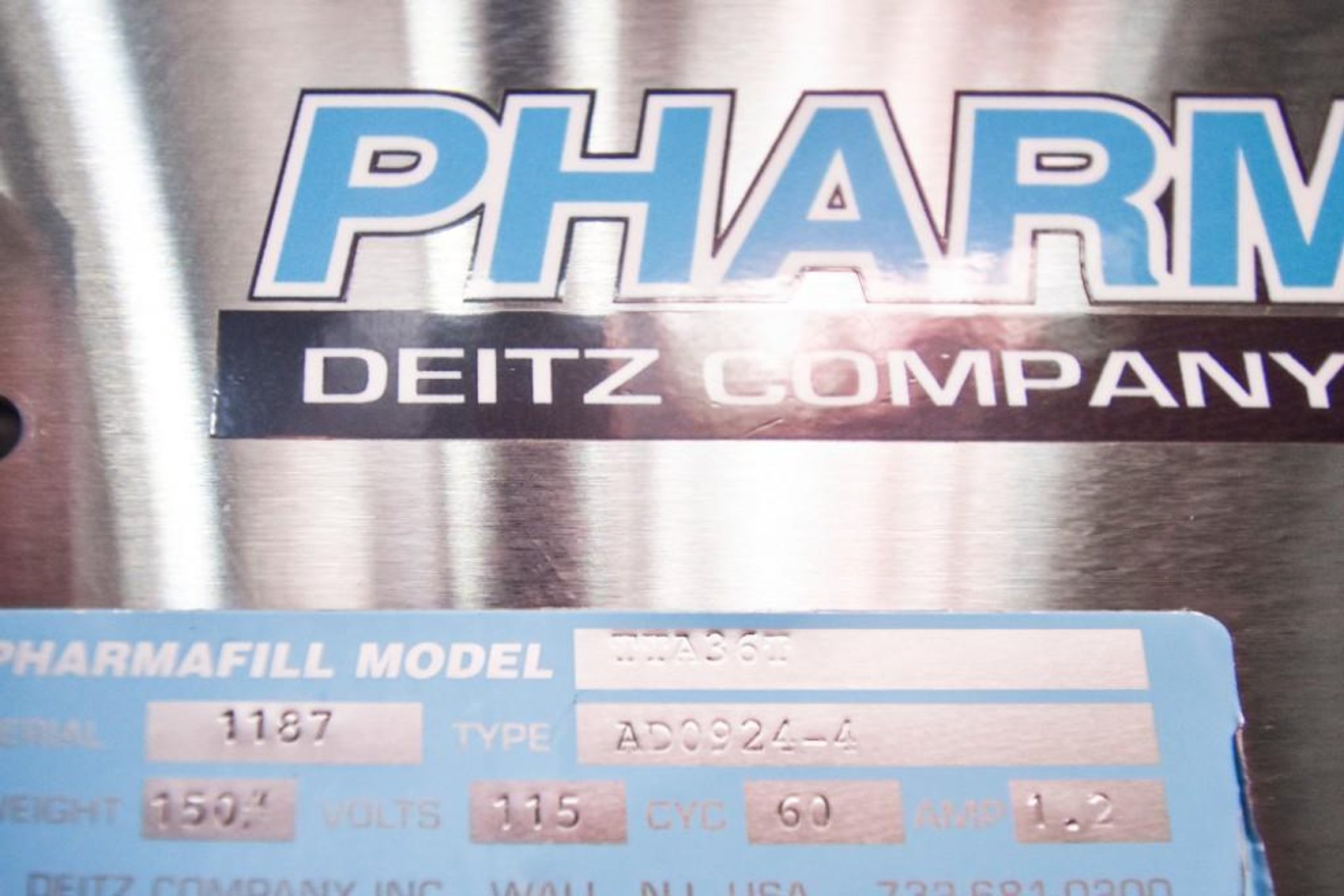 Image for ***SOLD*** MJK2139 Pharmafil A36 Accumulation Table 36