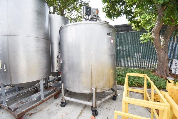 Image for MJK2150 ***SOLD*** Walker Tank 1700 Gallon Stainless Steel