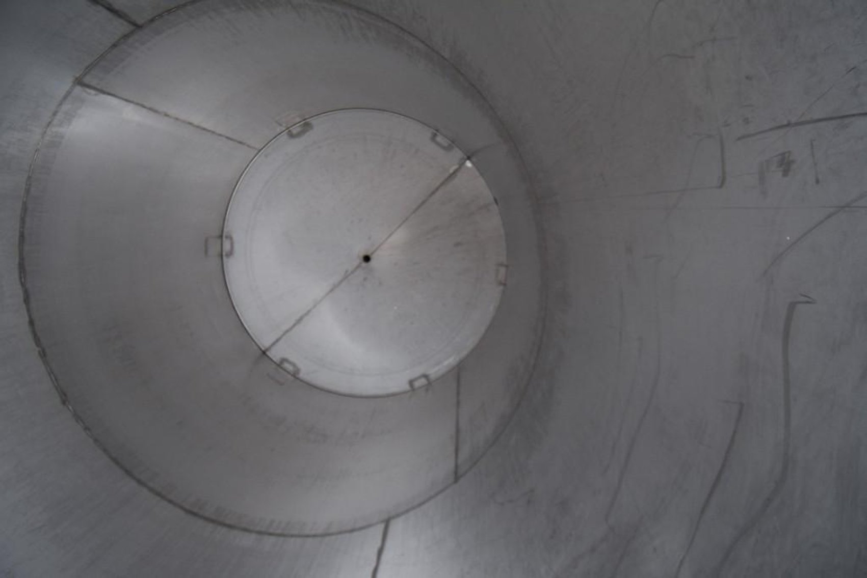 Image for ***SOLD*** MJK2161 H-3 Liquid Holding Tank, Tank, 6,500 Gallon, Stainless Steel, Dish Bottom, Legs,