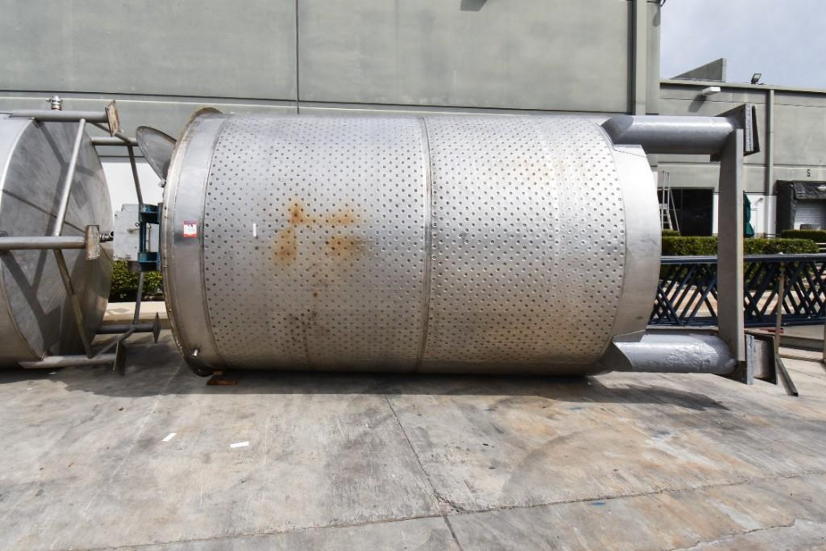 Image for ***SOLD*** MJK2167 JK-2 Jackted Dimple Tank with Agitation, Tank, 3,000 Gallon, Stainless Steel, Agitate, Jacketed