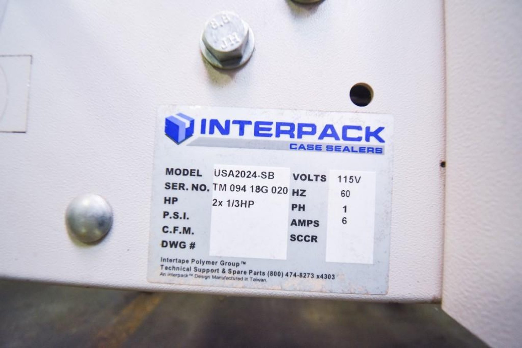 Image for ***SOLD*** MJK2187 IPG Interpack Case Taper USA2024-BB