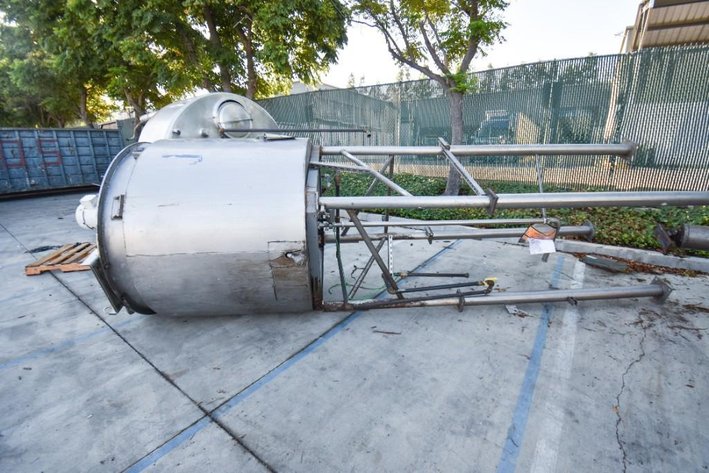 Image for MJK2206 Stainless Steel Holding Tank with Agitation System 132X148SS