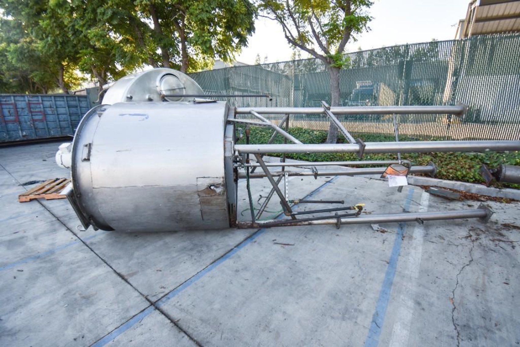 Image for MJK2206 Stainless Steel Holding Tank with Agitation System 132X148SS