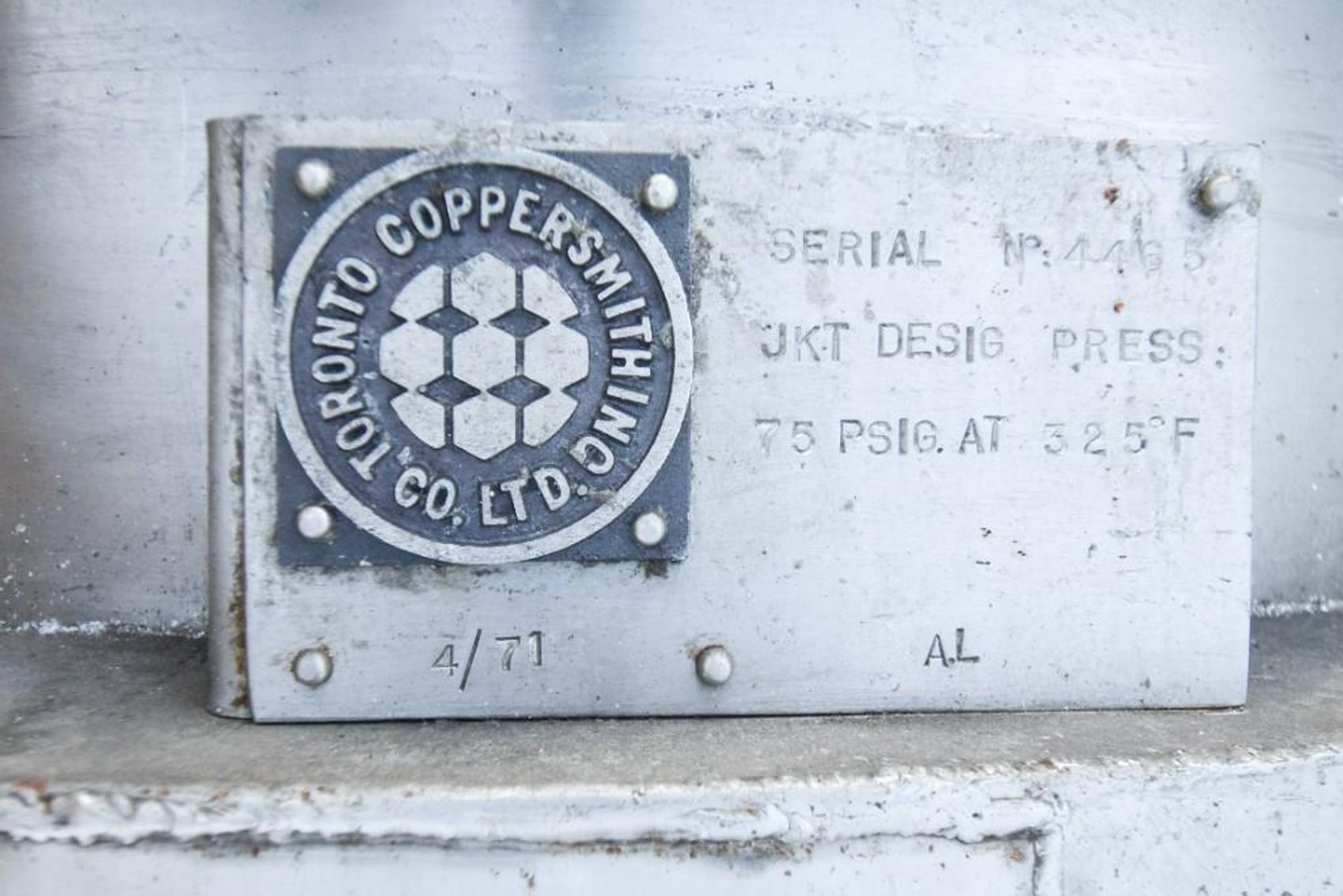 Image for MJK2206 Stainless Steel Holding Tank with Agitation System 132X148SS