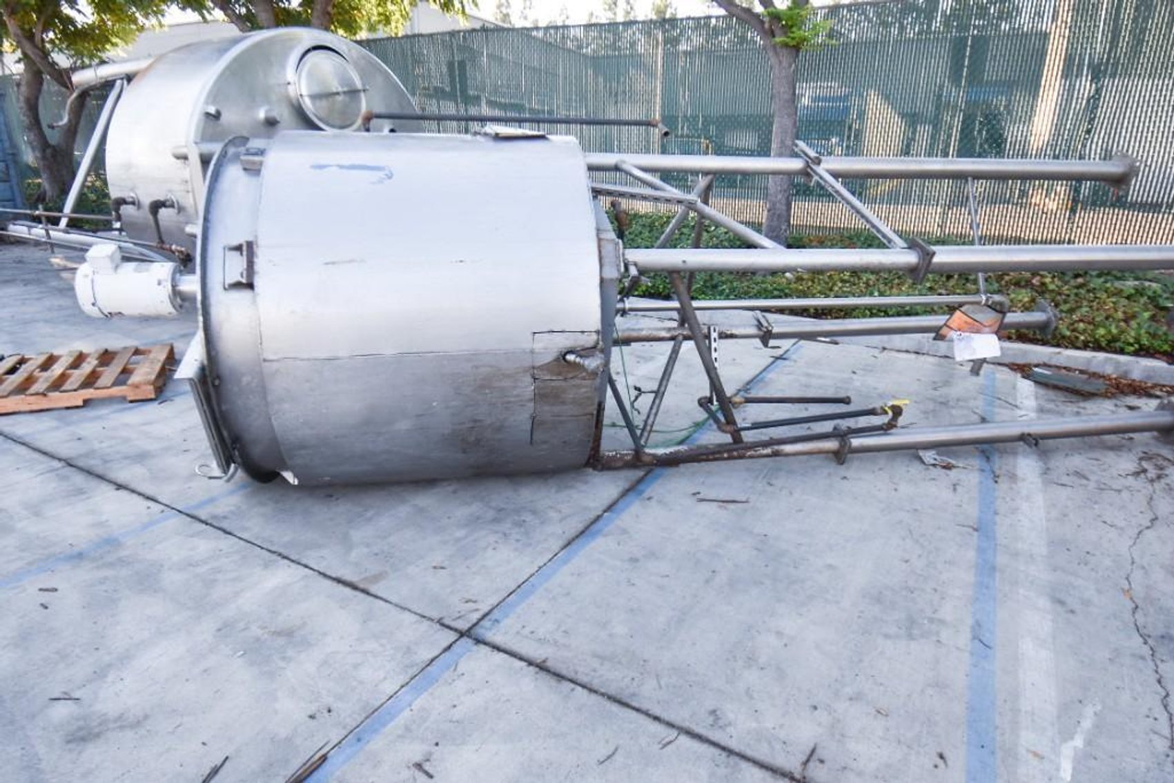 Image for MJK2206 Stainless Steel Holding Tank with Agitation System 132X148SS