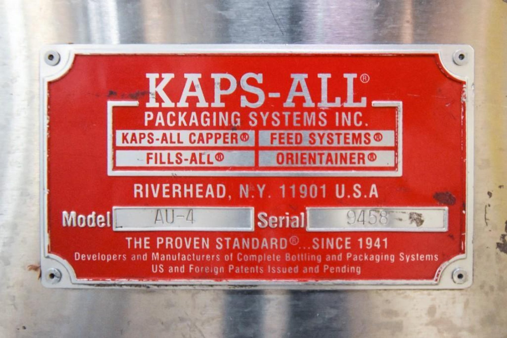 Image for ***SOLD*** MJK2205 Kaps All AU-4 Compact Unscrambler AU-4