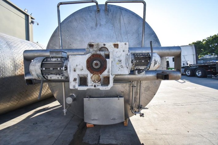 Image for MJK2208 Stainless Steel 6,000 Gallon Jacketed & Double Motion Agitated Tank