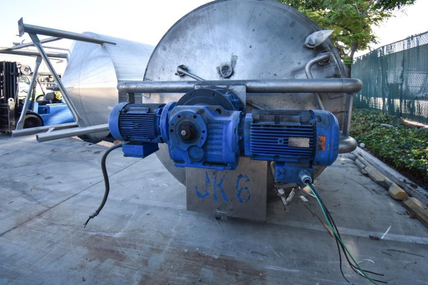 Image for ***SOLD*** MJK2209 Stainless Steel Jacketed Mix Tank with Double Motion Agitation 2,750 gallon