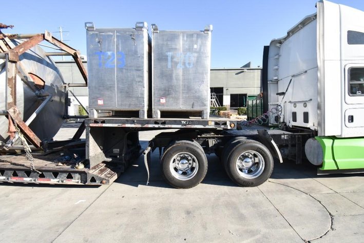 Image for ***SOLD*** MJK2213 Stainless Steel 550 Gallon Tote