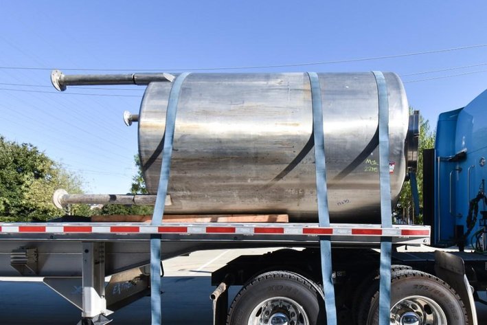 Image for ***SOLD*** MJK2218 Stainless Steel Dish Bottom Tank, approximately 2,000 Gallon capacity