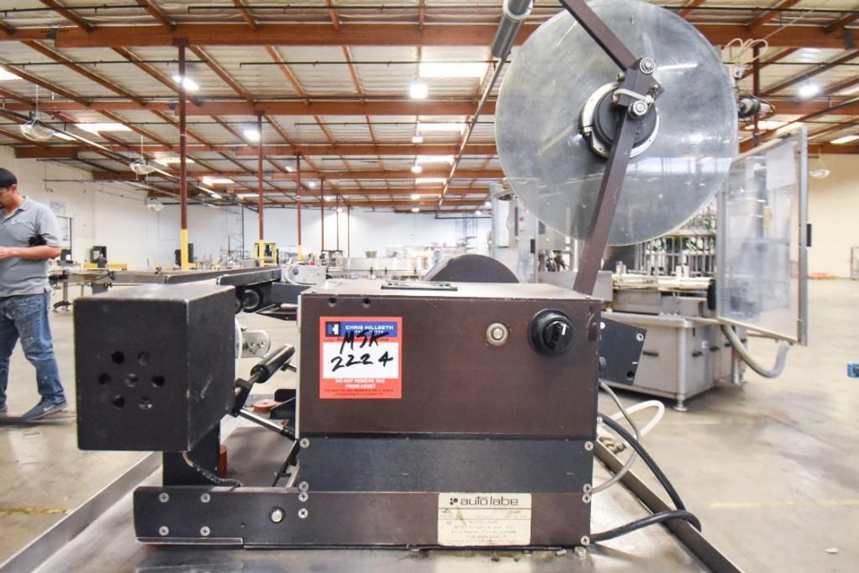 Image for MJK2224 Auto Lab Labler 550