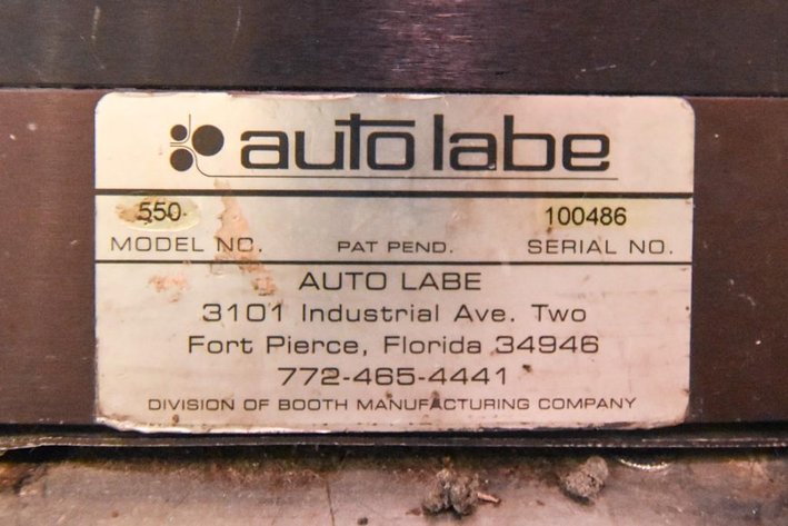 Image for MJK2224 Auto Lab Labler 550