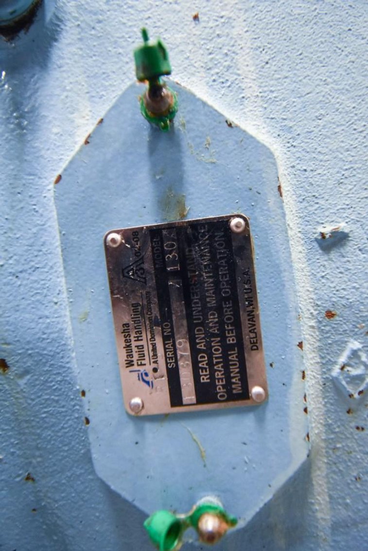 Image for MJK2229 Waukesha Positive Displacement Pump Model: 130