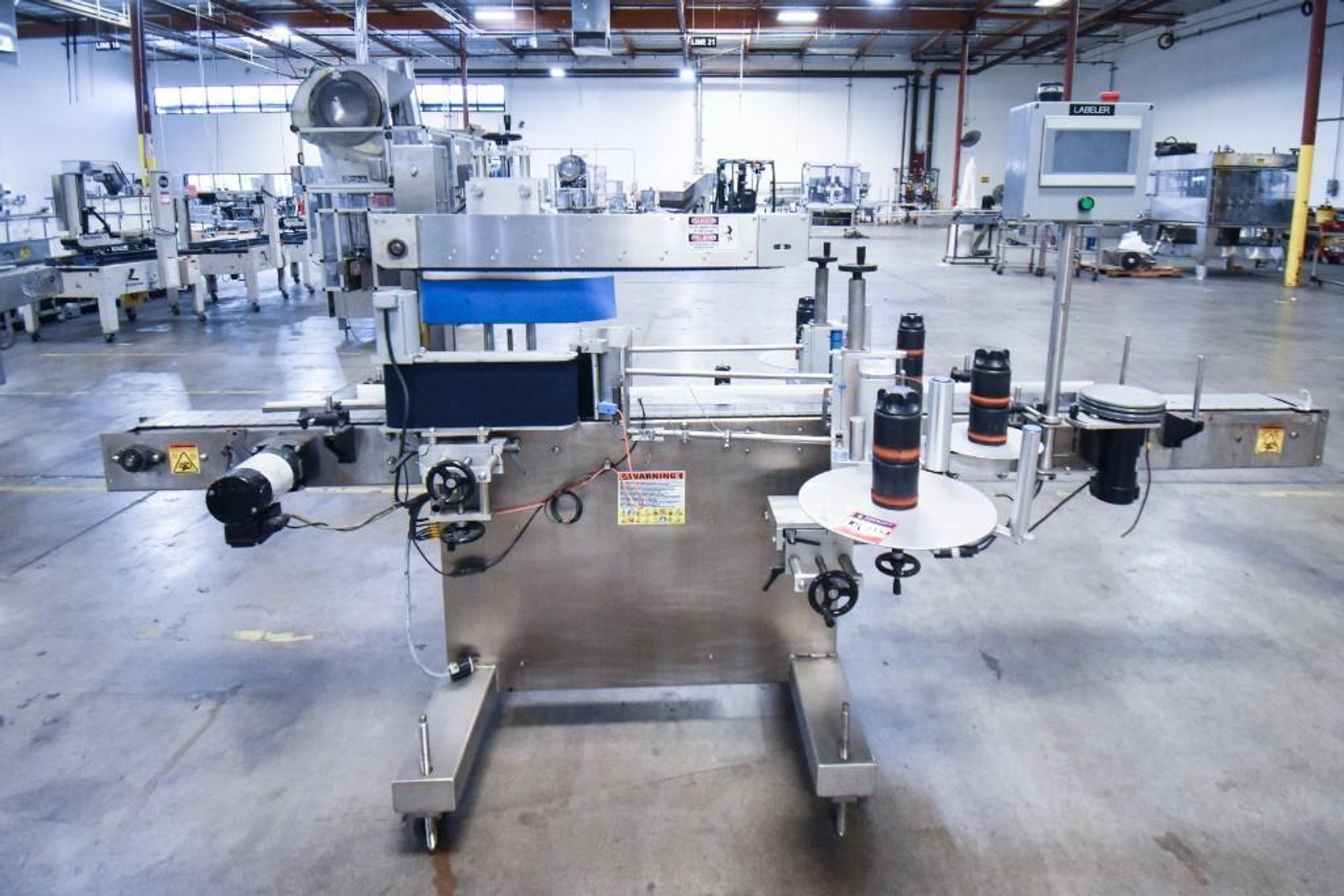 Image for ***SOLD*** MJK2237 Automate Label Vantage Double Sided Labeler With Top hold Down LC-40