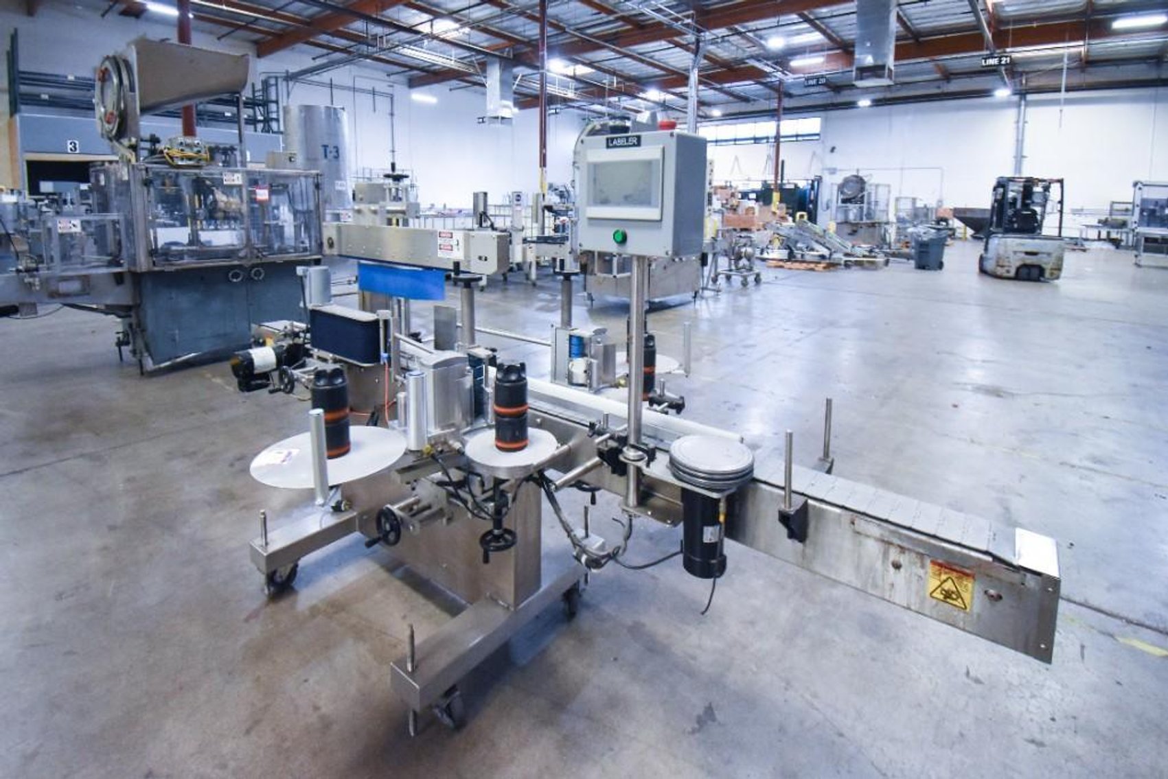 Image for ***SOLD*** MJK2237 Automate Label Vantage Double Sided Labeler With Top hold Down LC-40