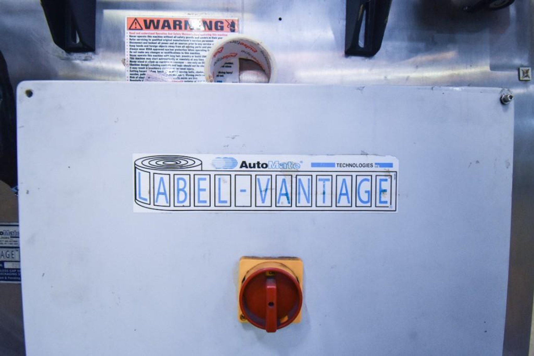 Image for ***SOLD*** MJK2237 Automate Label Vantage Double Sided Labeler With Top hold Down LC-40