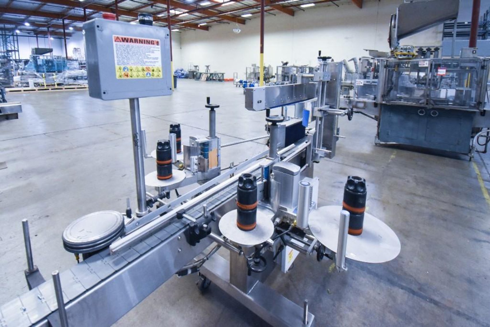 Image for ***SOLD*** MJK2237 Automate Label Vantage Double Sided Labeler With Top hold Down LC-40